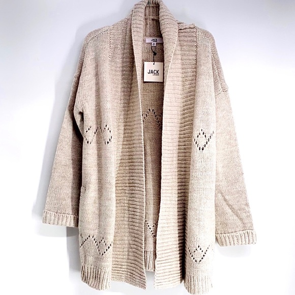 Jack by BB Dakota Sweaters - New! BB DAKOTA (Medium) Chunky Cardigan